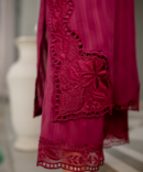 Doriya Plum Kurti