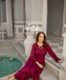 Doriya Plum Kurti