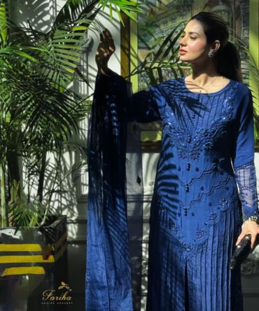 Blue Eid Collection dress